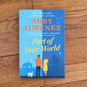 Abby Jimenez - Part of Your World (Blue & Yellow Cover)
